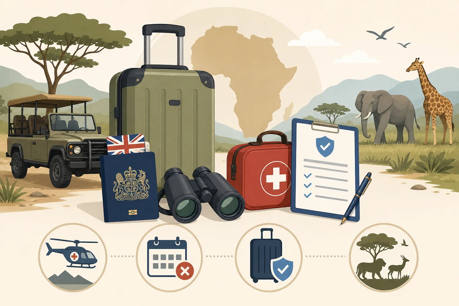 Safari Travel Insurance for UK Travellers: Buying Guide