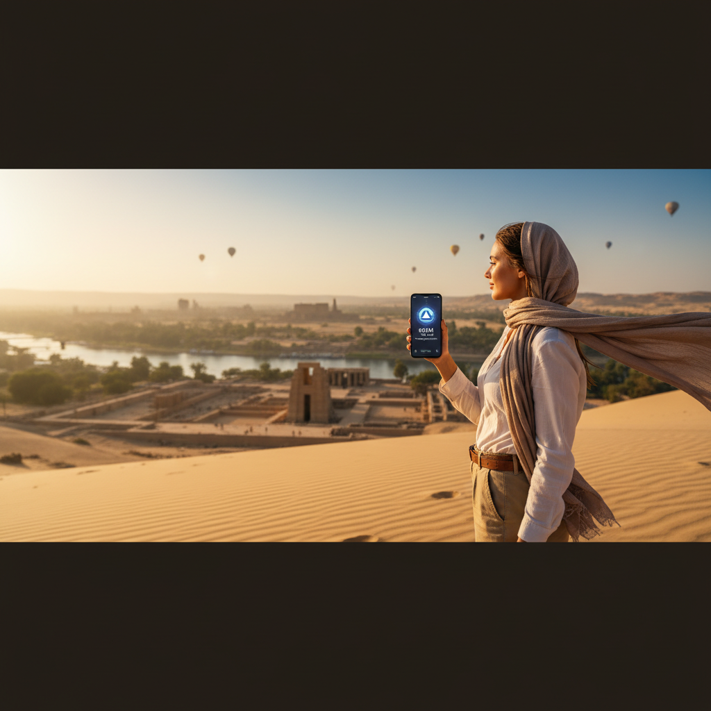 eSIM Egypt - Nieograniczone Dane dla Podróżników