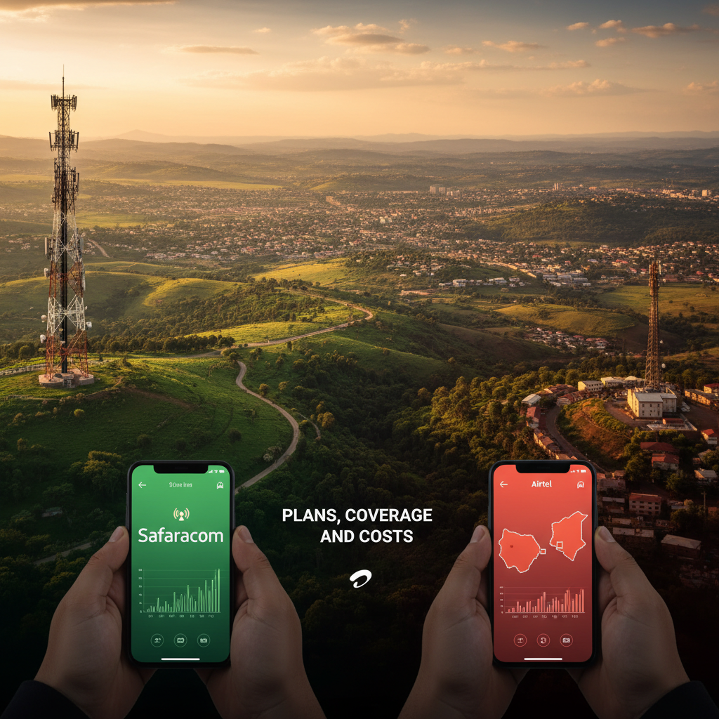 Airtel vs Safaricom: Plans, Coverage and Costs